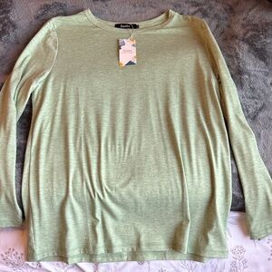Sunbs light Green Long Sleeve Shirt